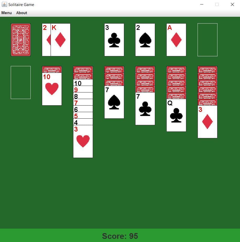 Solitaire Game screenshot 2