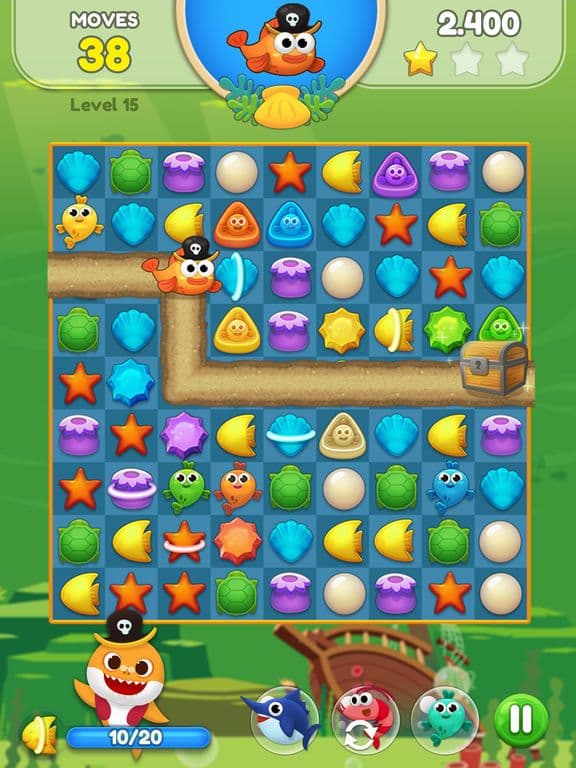 Baby Shark Match: Ocean Jam screenshot 3