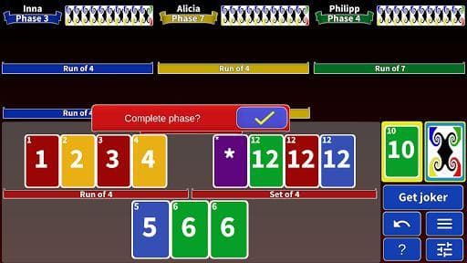 Phase Rummy 2: card game with 10 phases screenshot 3