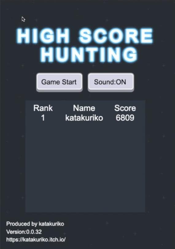 HIGH SCORE HUNTING screenshot 2
