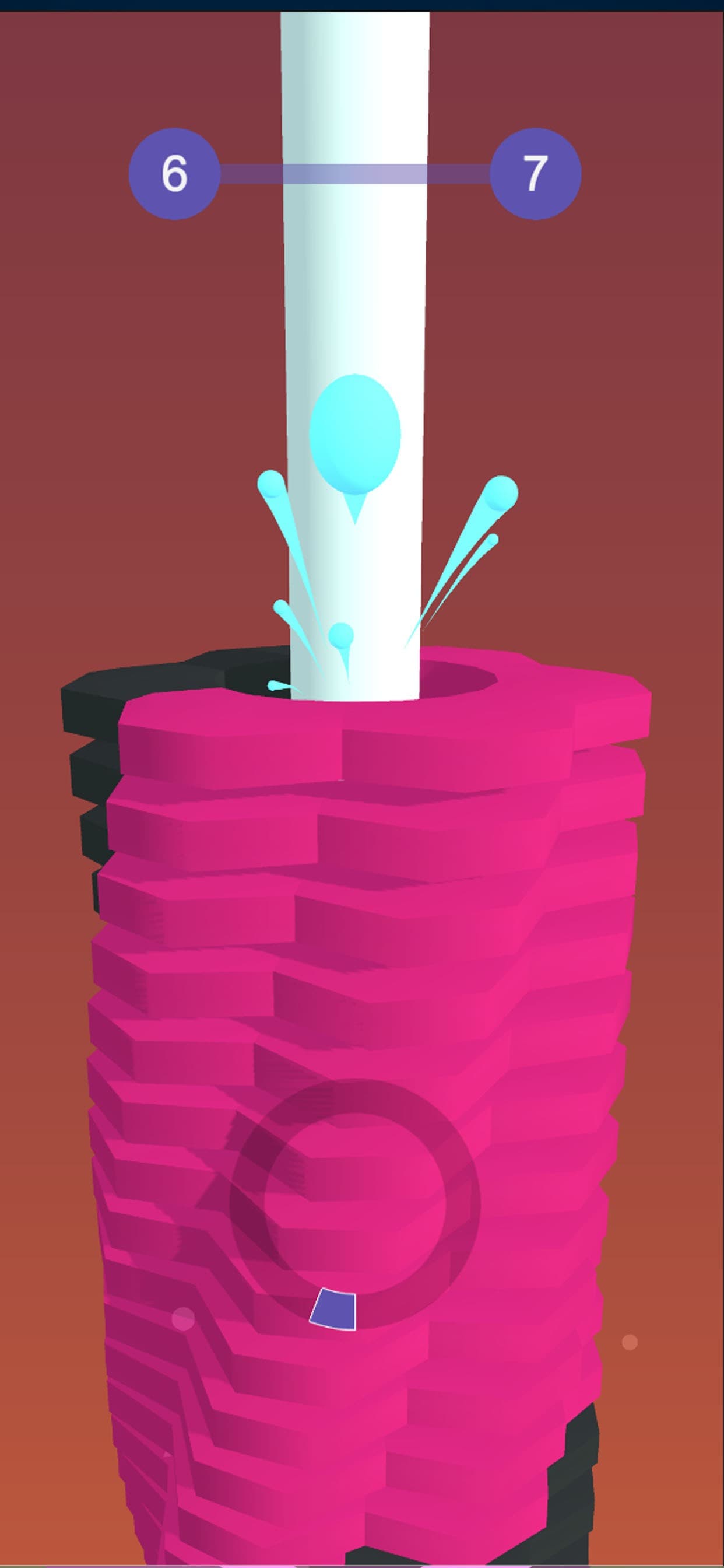 Ball Way Crush Color Tower 3d screenshot 3