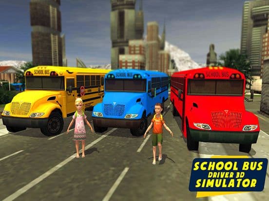 School bus driving simulator 3D pro screenshot 4