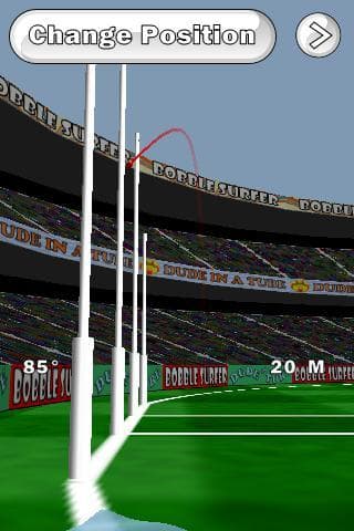 Flick Footy Free screenshot 2