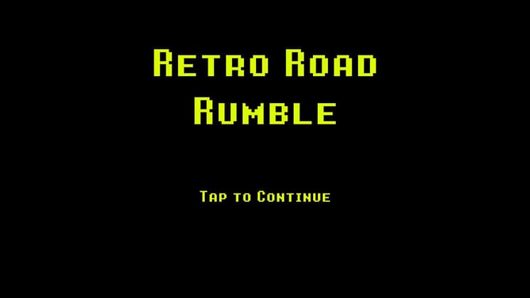 Retro Road Rumble screenshot 2