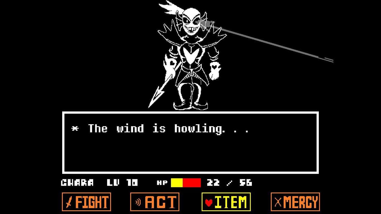Undyne the Undying fight remake screenshot 4