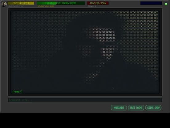 Hacker Online RPG screenshot 5