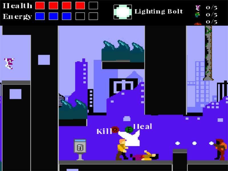 inFamous NES Demake screenshot 3
