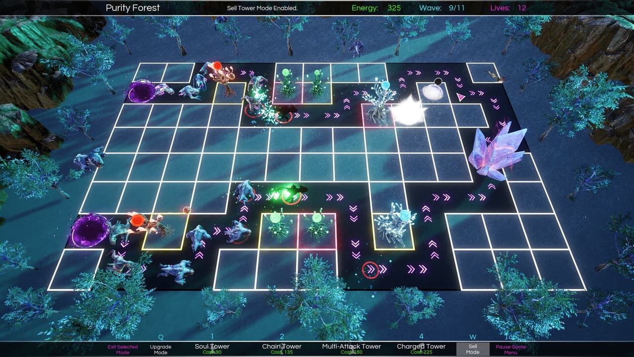Space Nature Attack Tower Defense screenshot 5