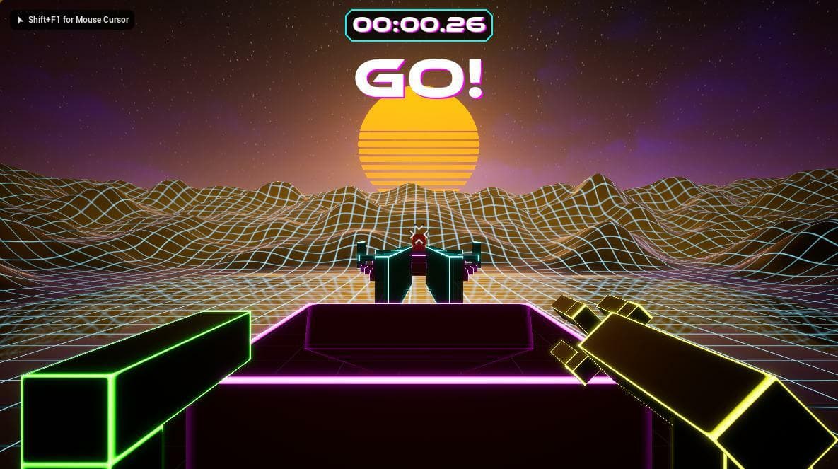 Cyber Runner (Michael Roberts) screenshot 2