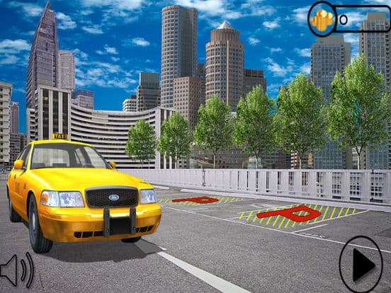 Crazy City Taxi Car Driver 3D screenshot 2