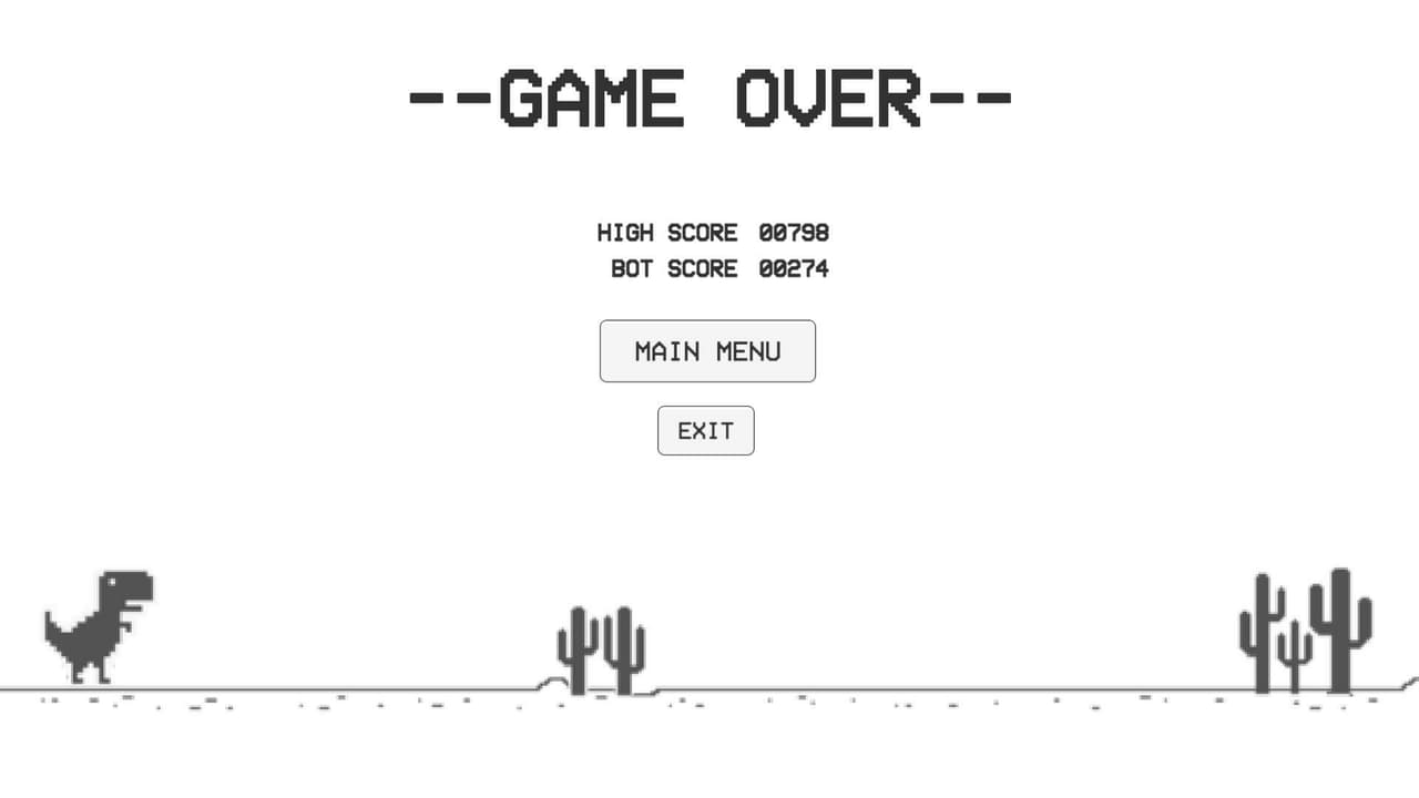 Chrome Dino Run (itch)