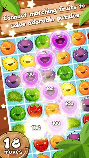 Fruit Pop! Puzzles in Paradise screenshot 2