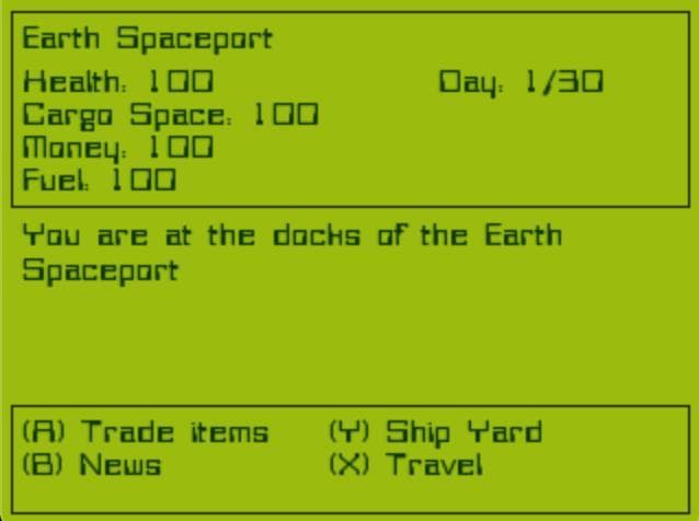 SpaceTrader screenshot 2