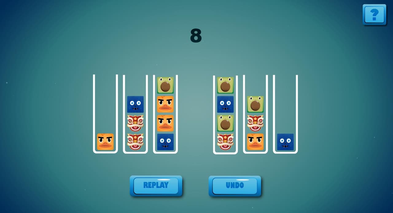 Monsters Cube: Ball Sort screenshot 3