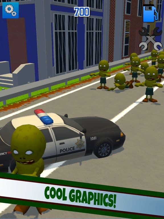 Racing Cops: Zombie vs Police Car screenshot 3