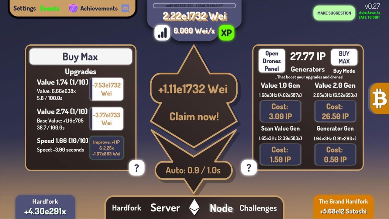CryptoClickers - Crypto Idle Game screenshot 2