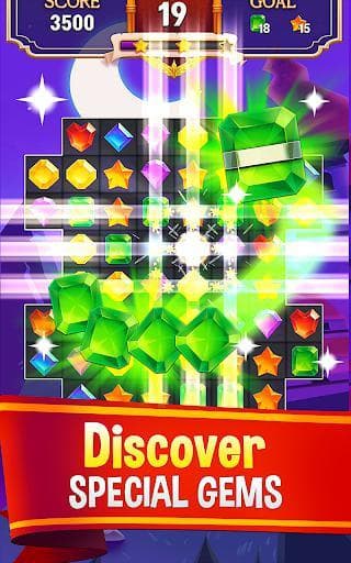 Mystic Gems: Magic Jewels Match3 screenshot 3