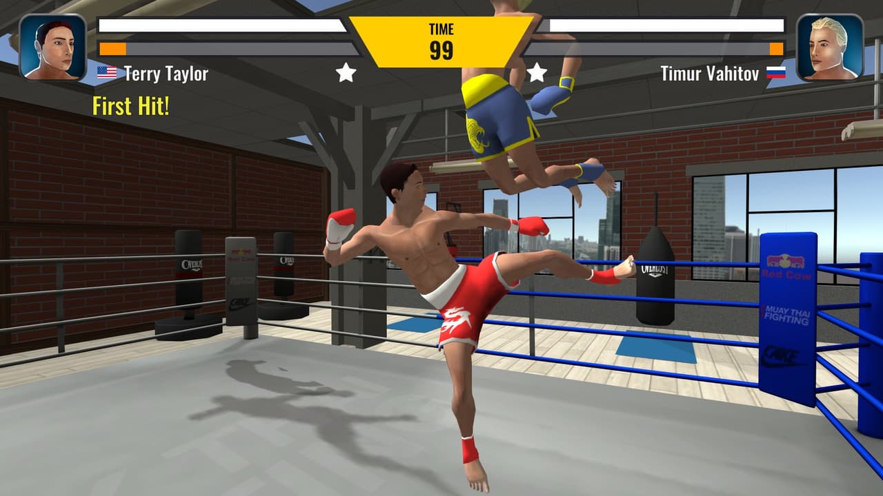 Muay Thai Fighting