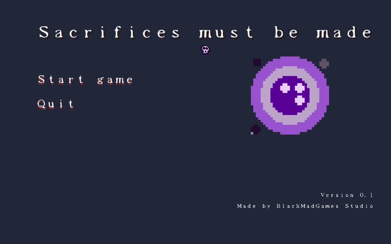 Sacrifices must be made (blackmadgames) screenshot 2