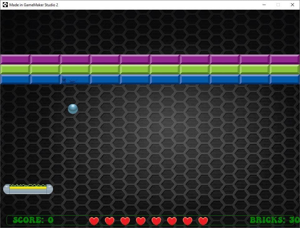 Brick & Ball - Accessible Game - Simple Control System screenshot 5