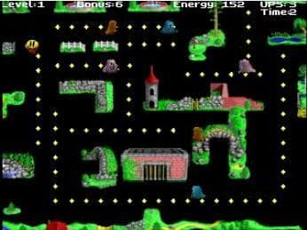Pacman Remake for Dreamcast (Nova32 Animation Studios) screenshot 4