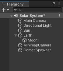 Project 1 SOLAR SYSTEM screenshot 2