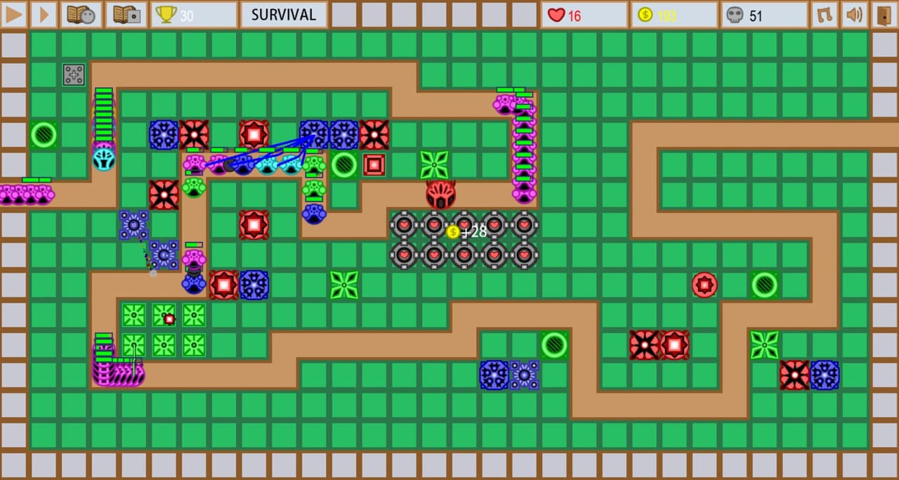 Color Tower Defence screenshot 4