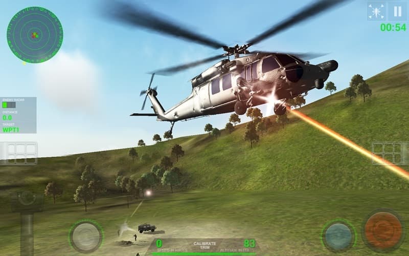 Helicopter Sim Pro - Hellfire Squadron screenshot 2