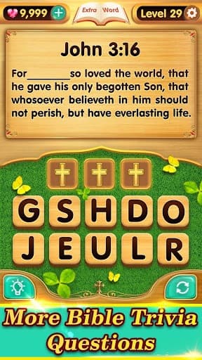 Bible Word Puzzle - Free Bible Games screenshot 5