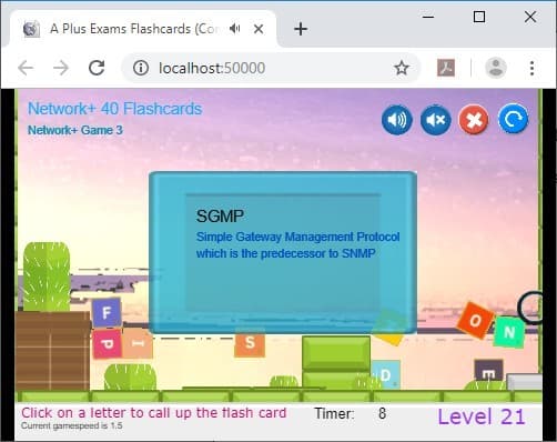 CramFLASH Network+ 40 Random FlashCards screenshot 5