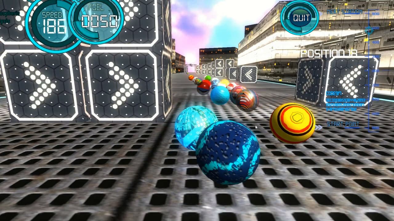 Marble Ball Racing screenshot 2