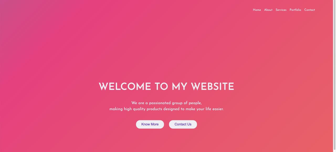Website Template