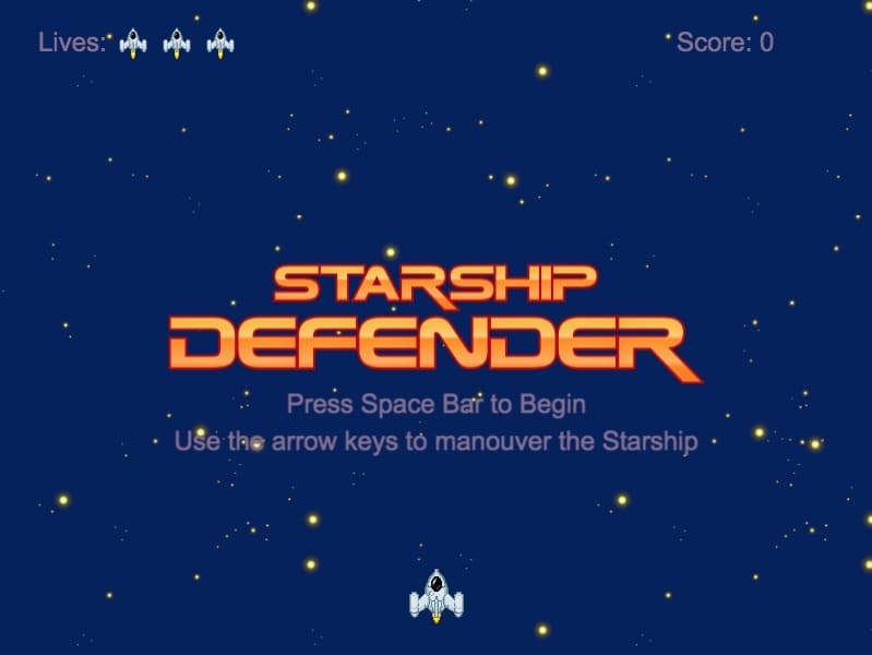 Starship Defender screenshot 2