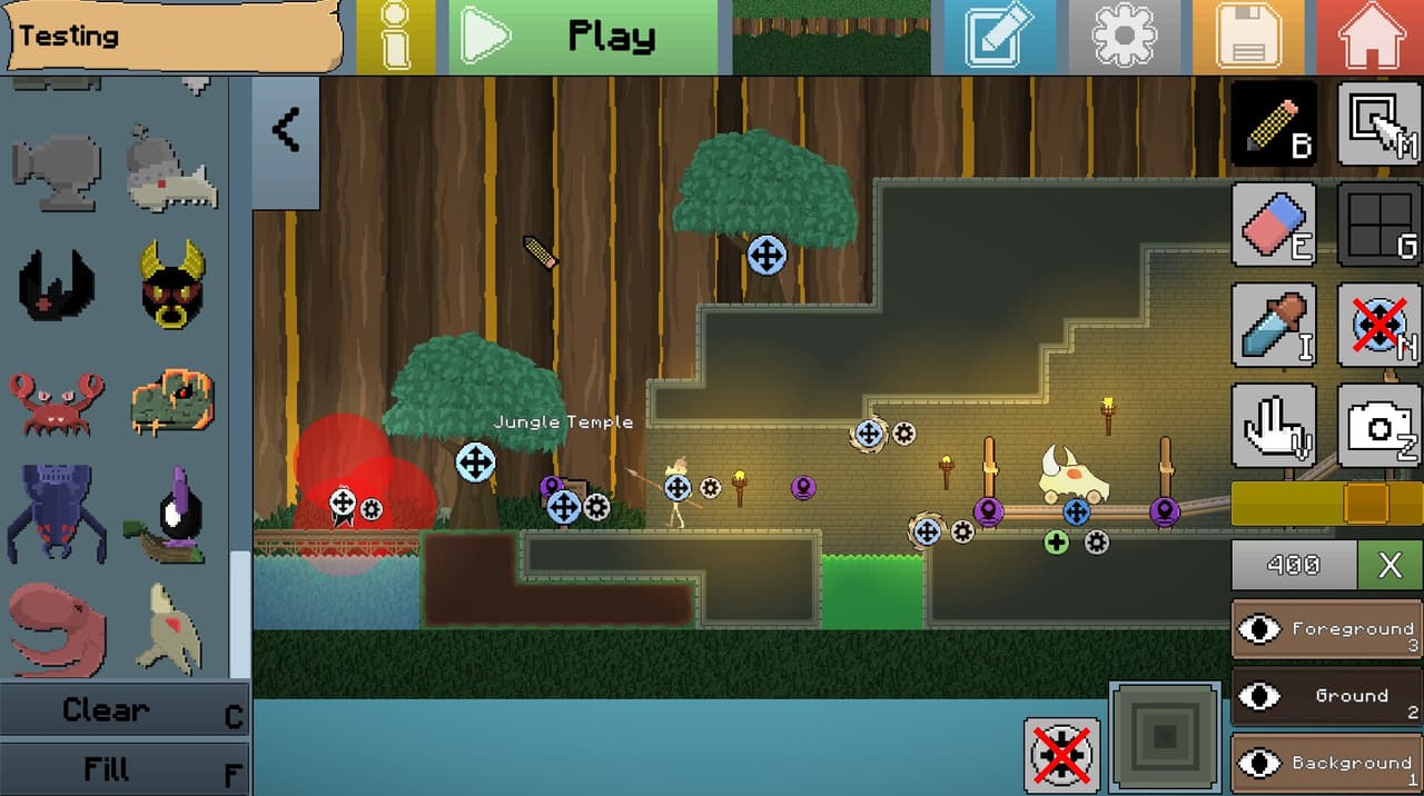 Makis Adventure: Level Editor screenshot 3