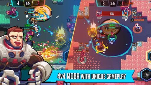 Heroes Strike - The first 4vs4 Moba Realtime screenshot 2
