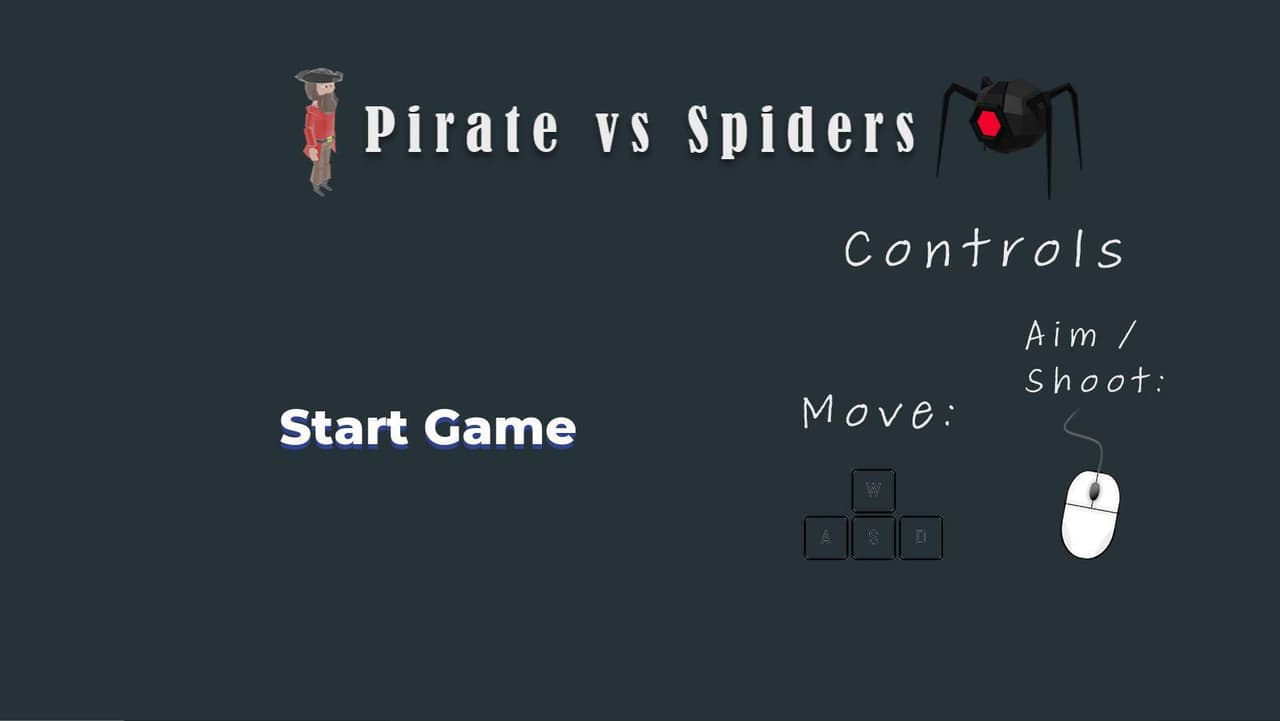 Pirate vs Spiders screenshot 2