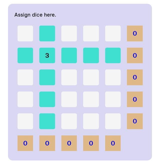 Full House Dice