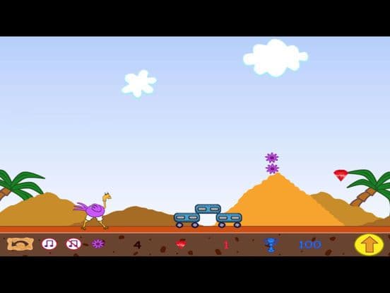 Ostrich game runner screenshot 3