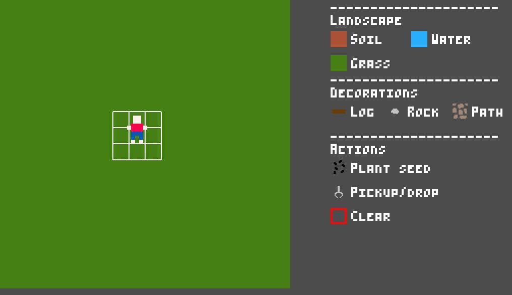 Sim Rogue Gardener