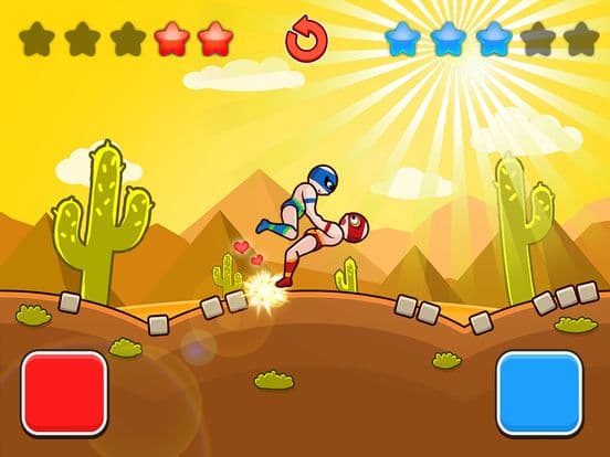 Wrestle Jump Man-Fight Club screenshot 2