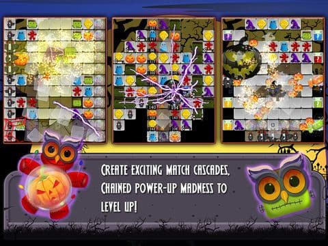 Halloween Drops 2 - Match three puzzle