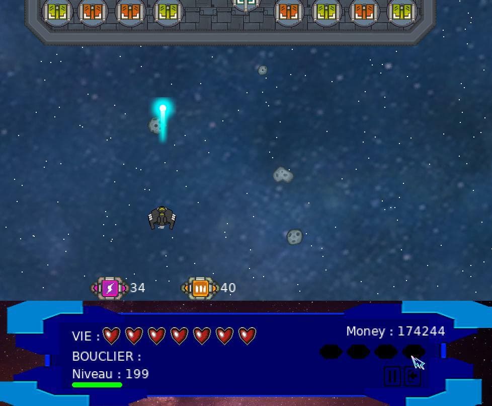 Rocket Space 2D (PeterTV) screenshot 6