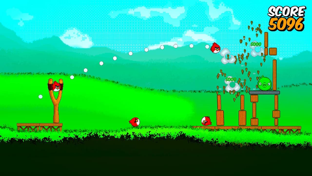 Hyper Day 3 - Angry Birds (Pixel Art version) screenshot 6