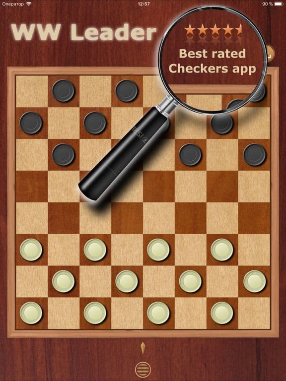 Checkers 10x10 screenshot 2