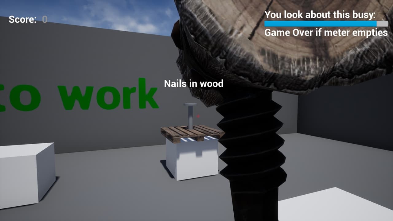 GGJ20 - Every Problem Looks Like A Nail screenshot 3