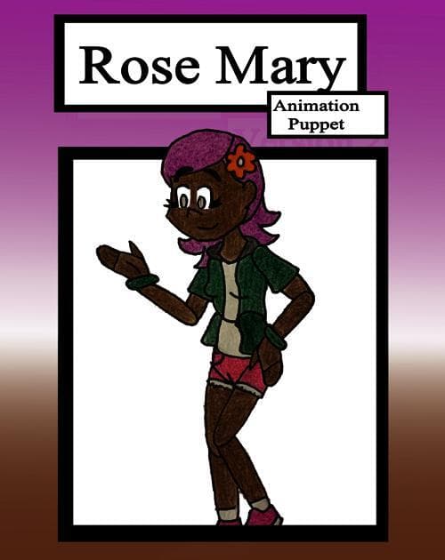 Rose Mary Animation Puppet