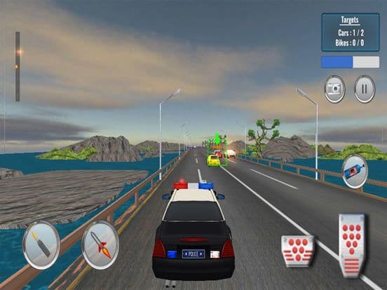 Extreme Police Car Shooting 3D screenshot 4