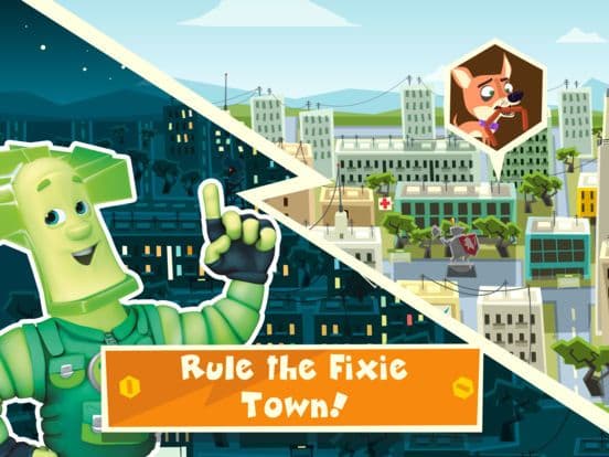 Fixies Town: My Best City Game screenshot 2