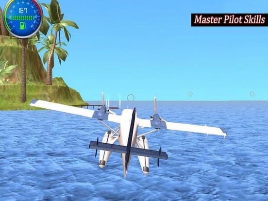Flying Sea Stunts 3D screenshot 3