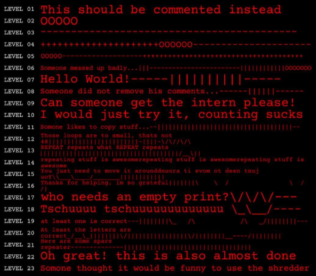 While we are here - stuck in a loop screenshot 2